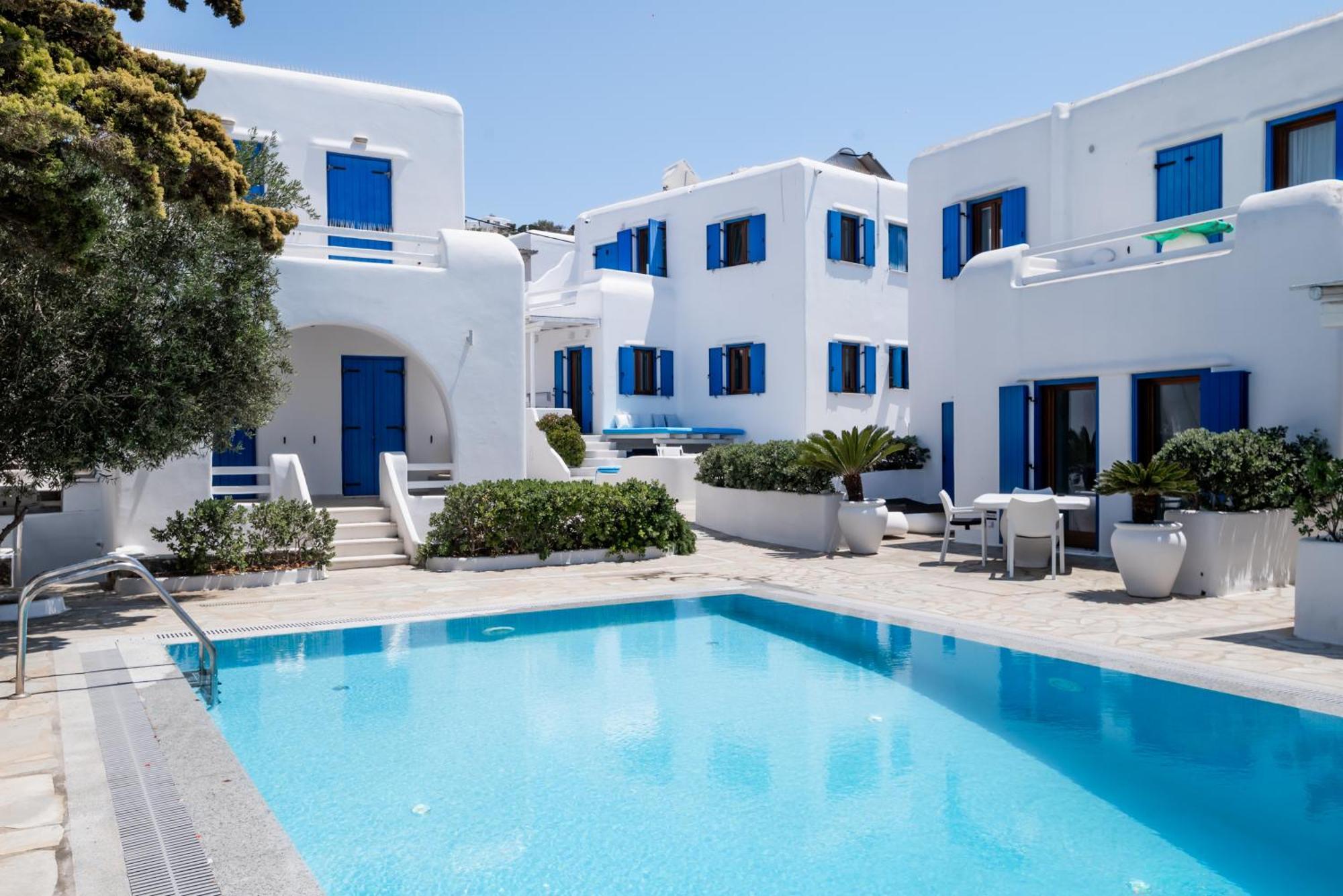 Olive Tree Mykonos Town Semi-Basement Apartment Eksteriør billede