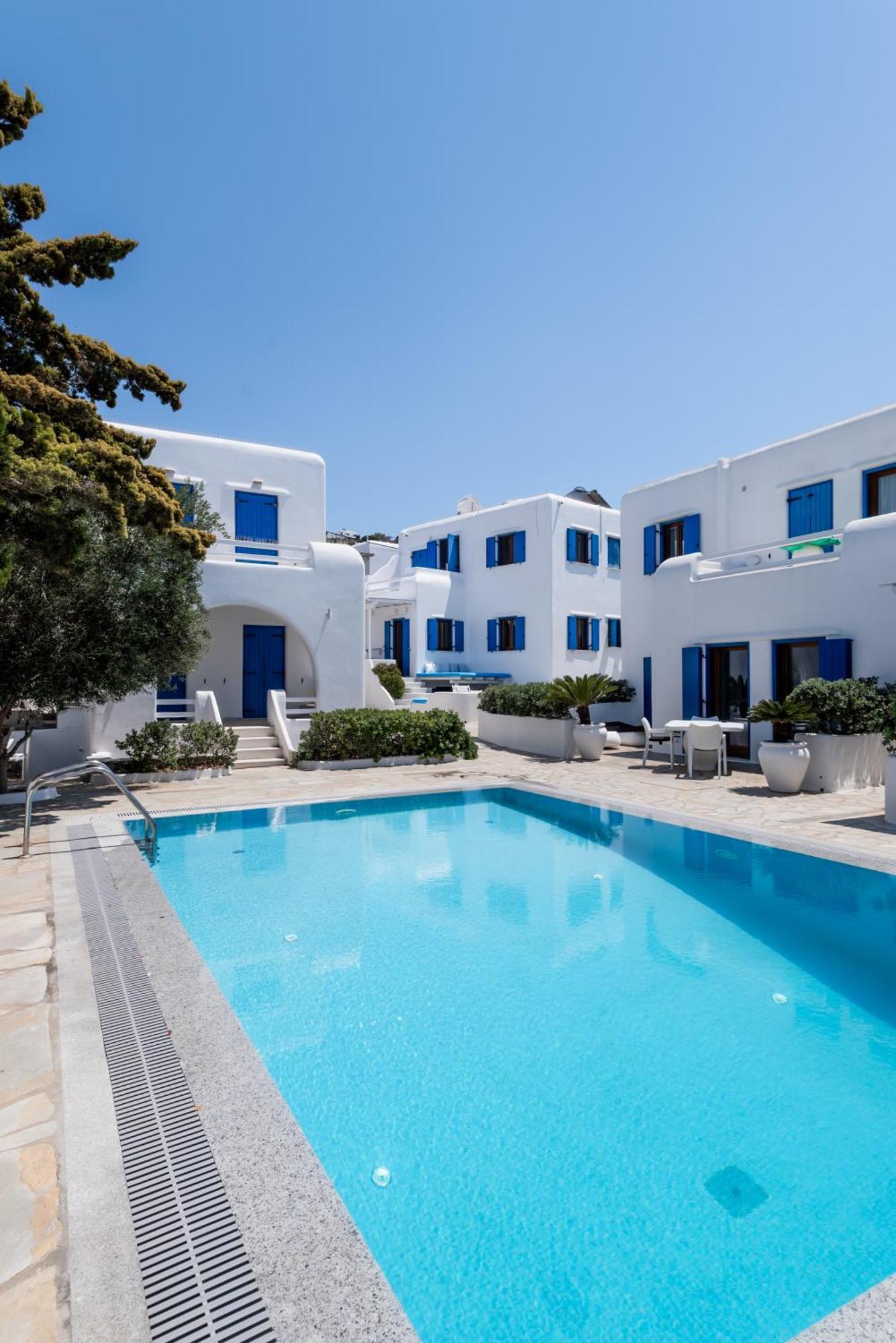 Olive Tree Mykonos Town Semi-Basement Apartment Eksteriør billede