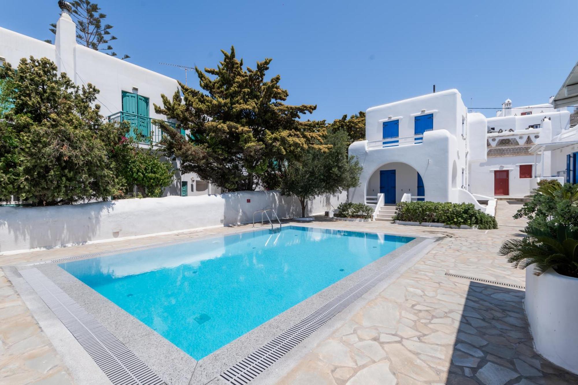 Olive Tree Mykonos Town Semi-Basement Apartment Eksteriør billede